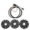 1pc Pulse Assist Sensor Alloy Line Length 100cm Pulse Sensor High Quality