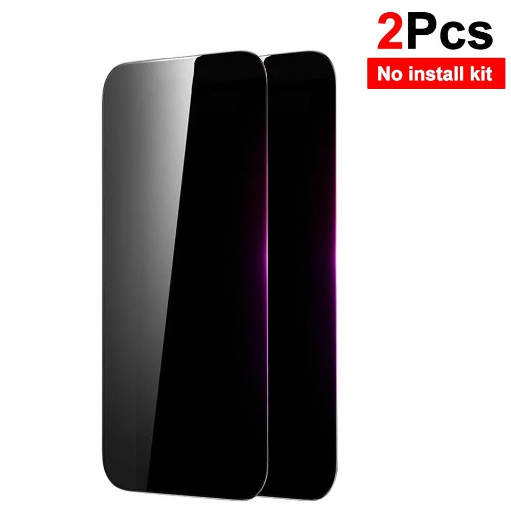 3 Stück Sichtschutz-Displayschutz für iPhone 18 Pro Max 17 16 15 14 13 12 Anti-Spionage Gehärtetes Glas Einfach zu Installieren Abdeckung