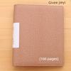 Large Capacity Leather Perforated Loose-Leaf Contract Folder