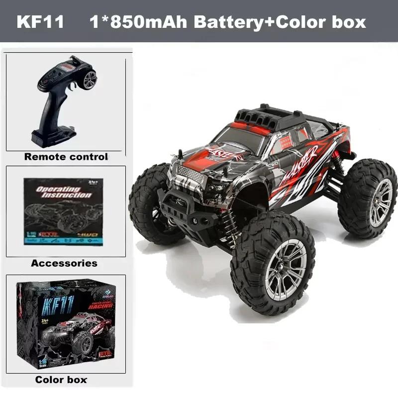 

Новая машина KF11 4WD RC 1:16 33 км/ч внедорожных машин с дистанционным управлением IPX6 водонепроницаемый высокоскоростной дрифт монстр-трак детские игрушки для взрослых подарки