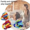 5pcs Quiet Fidget Toys Sensory Fidget Toys Multicolor Twisty Toys for Relaxation