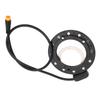 Electric Bicycle Assist Sensor High Sensitivity 12 Magnets Right Dual Hall Sensor Electric Bike Pedal AccessoriesBig Hole