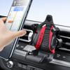 Car Racing Seat Phone Holder for Air Vent Stable Anti-Fall Design Universal Clip Mount for Smartphones Secure Hold On Bumpy Roads