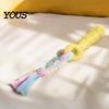 Interactive Tug Toys for Dogs Spiky Dog Chew Toy with Cotton Rope, Pet Molar Stick Toy, Safe Home Use Small Medium Teeth Cleaning Stress Relief