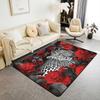 Galaxy Area Rug 3x5,Octopus Tentacles Carpet Kawaii Room Decor,Stars Decorative Rug Fleece Fabric Coastal Creature Indoor Floor Mat Nautical