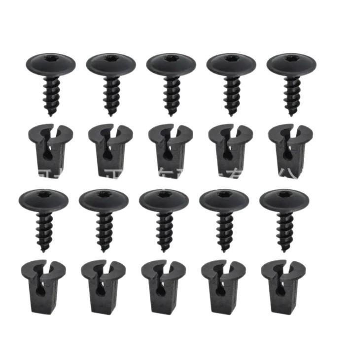Compatible with VW Passat Magotan Lavida Tiguan Engine Splash Shield Screw Base Fender Liner Clip