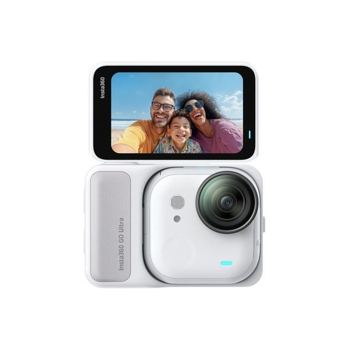 Caméra sport - INSTA360 - Go Ultra - Kit standrad - 4K - Blanc