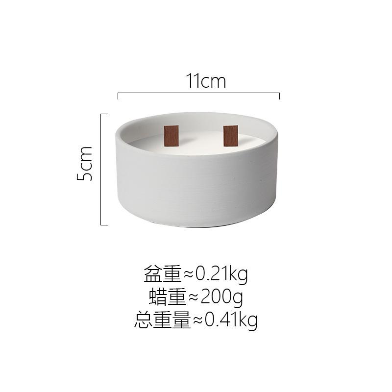 DIY Cement Candle Container, Stylish and Durable, Empty Cup for Wax Pouring and Aromatherapy, Perfect for Home Décor and Gifts