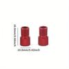 4Pcs Bike Valve Adapter, Convert Presta To Schrader Valve, Bicycle Pump Air Nozzle Tube Tools, Bicycle Accessories