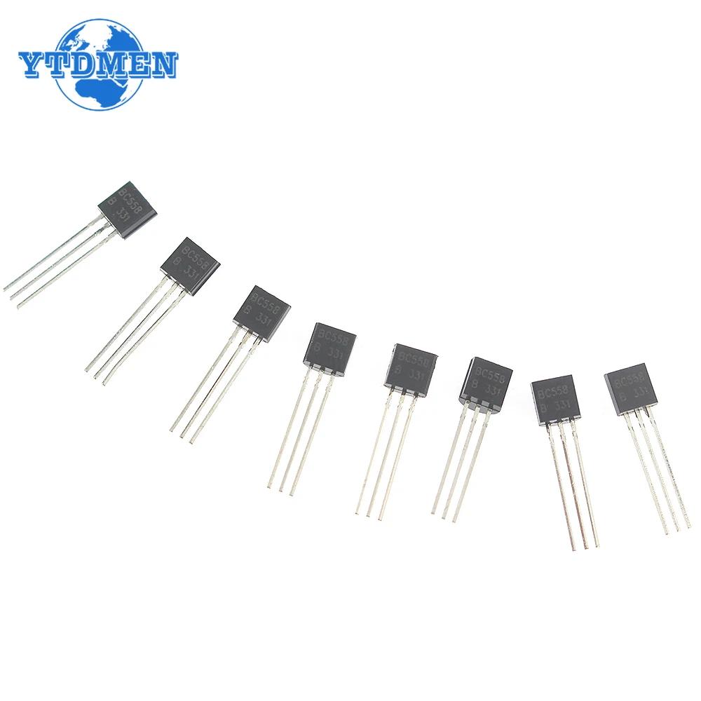 200PCS TO-92 Transistor Kit NPN PNP BC327 BC337 BC517 BC547 BC548 BC549 BC550 BC556 BC557 BC558 TO92 Power Transistors