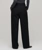 MUSINSA STANDARD WOMAN Women'S Three-Puck Semi-Balloon Slacks [Black]