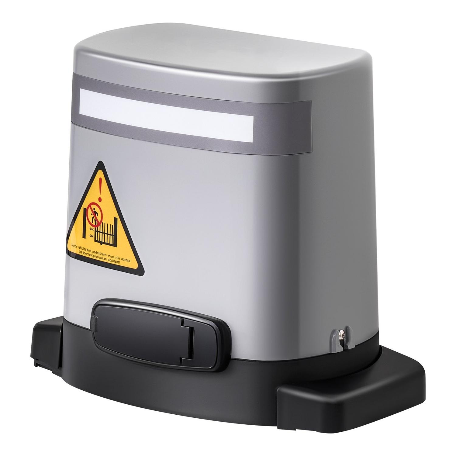 Ouvre-portail Solaire 280W Ouvre-portail Électrique 1799lbs Rail Denté 2 Télécommandes