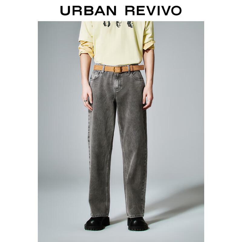 Мужские прямые джинсы UR с эффектом потертости 30