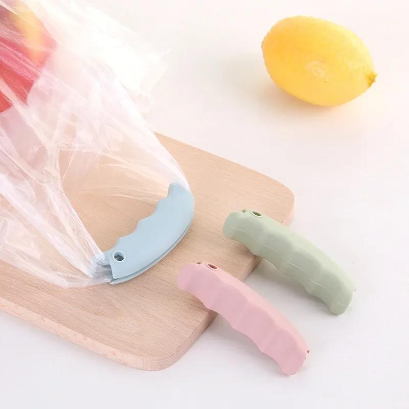 1PCS Comfortable Portable Silicone Mention Dish for Shopping Bag To Protect Hands Trip Grocery Bag Holder Clips Handle Carrier