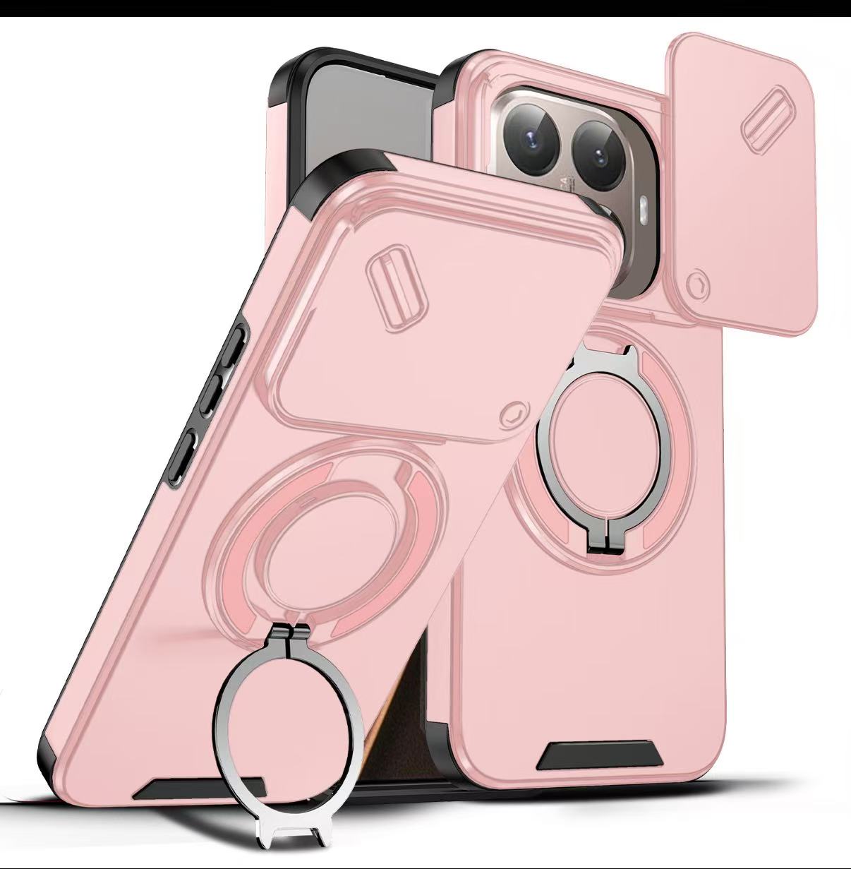 

Armor Shockproof Magnetic Ring Stand Holder Phone Case For Xiaomi 15T 15TPro 15T Pro Camera flip Protection Cover xiaomi 15T
