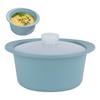 A95I-Silicone Microwave Cookware Cooker Steamer Grade Steamer Bowl Japanese Donabe Inspired Cooking Pot