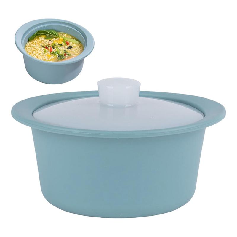 A95I-Silicone Microwave Cookware Cooker Steamer Grade Steamer Bowl Japanese Donabe Inspired Cooking Pot