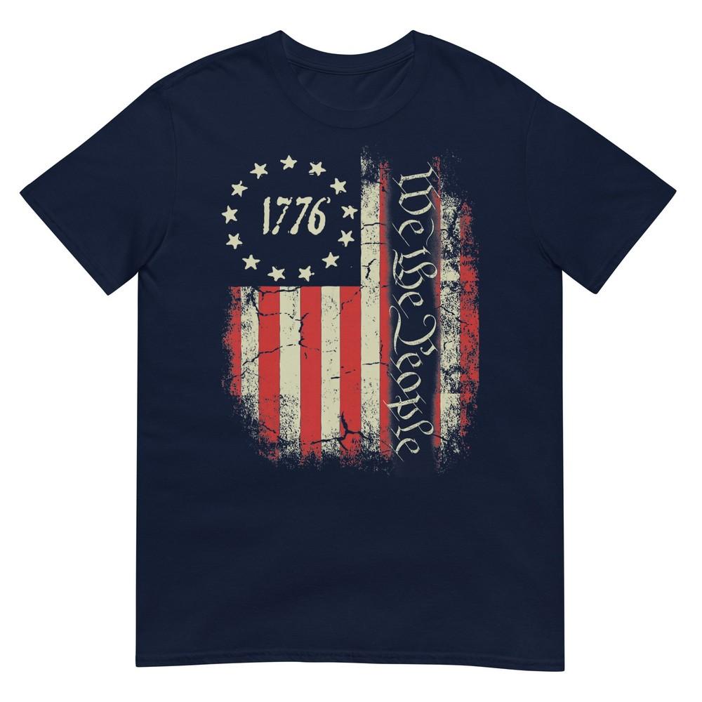 Usa Us Flag Patriotic 4th Of July America TShirt S