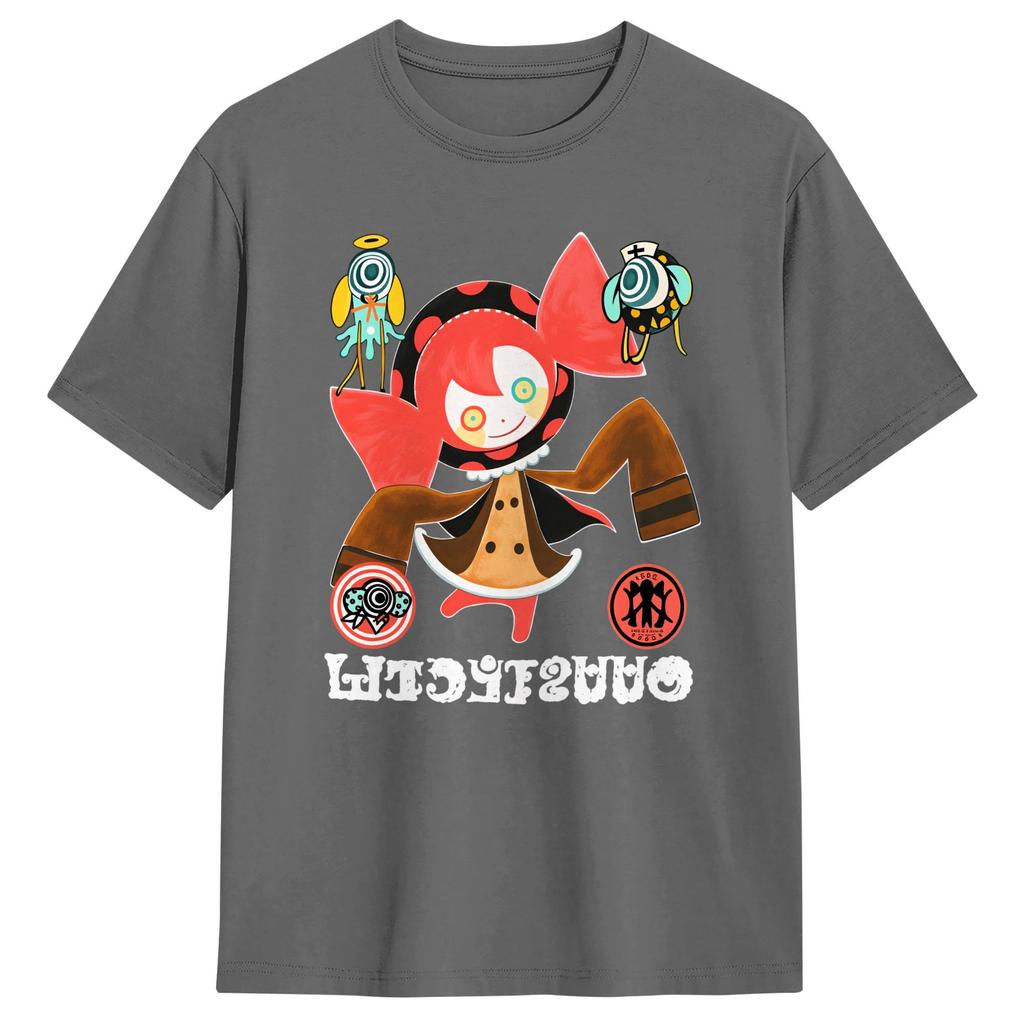 Mahou Shoujo Magi Madoka Magica Cotton T Shirts Hipster Tshirt for Unisex Summer YK Casual Casual Short Sleeve Tees