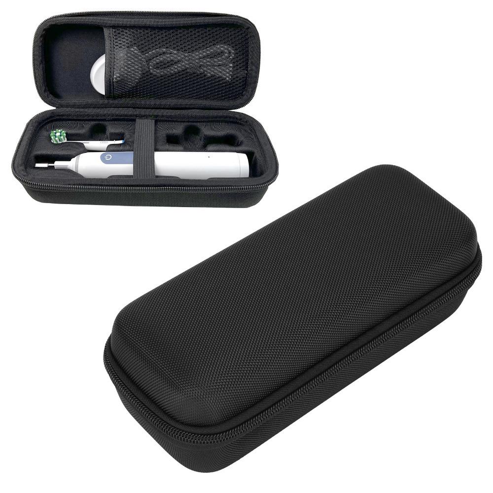 Black Electric Toothbrush Travel Case Travel Storage Toothbrush Case for Oral B Pro 1000 Pro 2000 Pro 3000 Pro 3500 Pro 1500