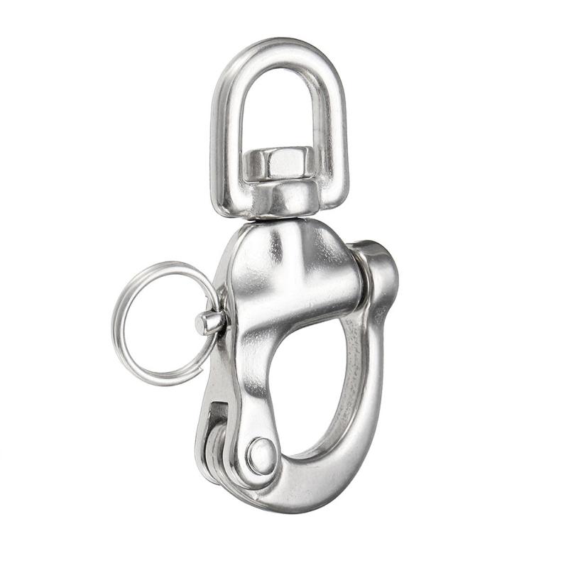 Mousqueton à œil Pivotant Laiton à l'Unité idéal pour des sangles de 30 mm