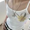 Star Pendant Necklace For Women Y2K Hip Hop Cool  Girls Chains Choker Korean  Jewelry