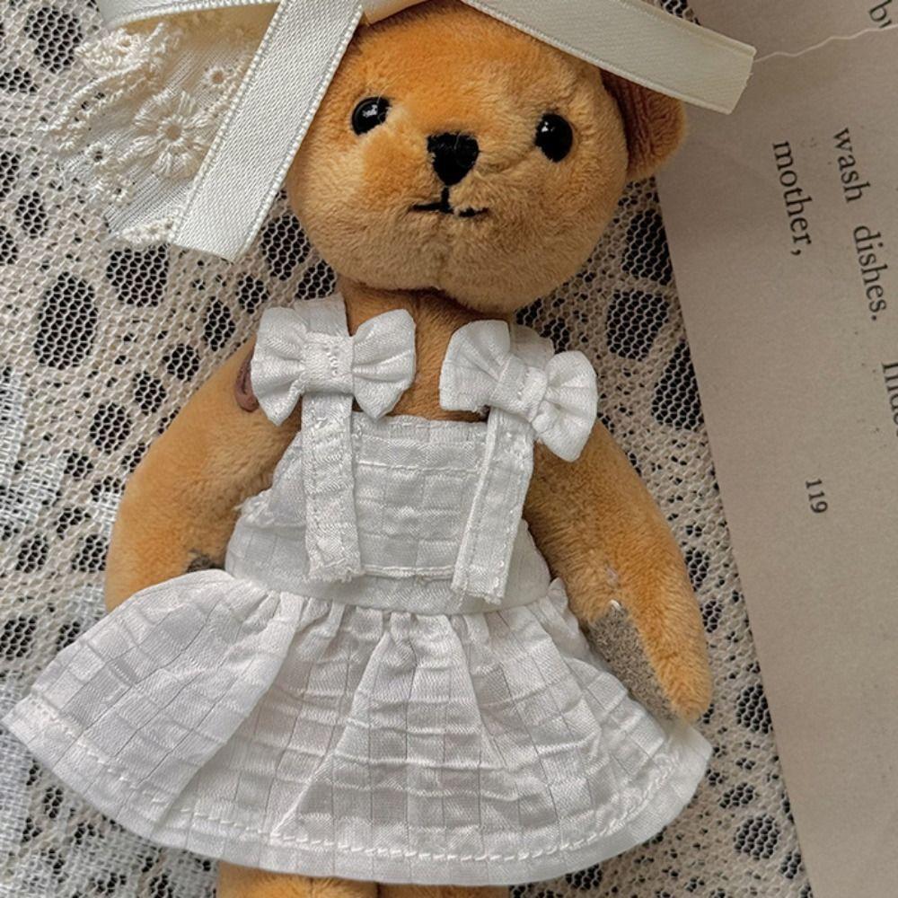 

Cotton Cute Exquisite Doll Skirt Plaid Kawaii Mini Doll Skirt Doll Dress Up Clothes Dress Up Game style E