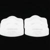Reusable Respirator Dust Proof Rubber Breathable Washable Industrial Half Facepiece for Coal Mine Work 60PCS Filter Cotton