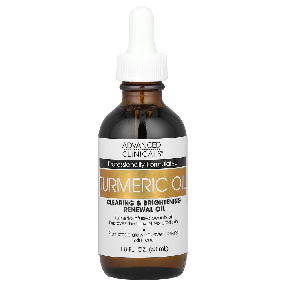 Advanced Clinicals Turmeric Oil for Blemish-Prone Skin 53ml (1.8 fl oz)
