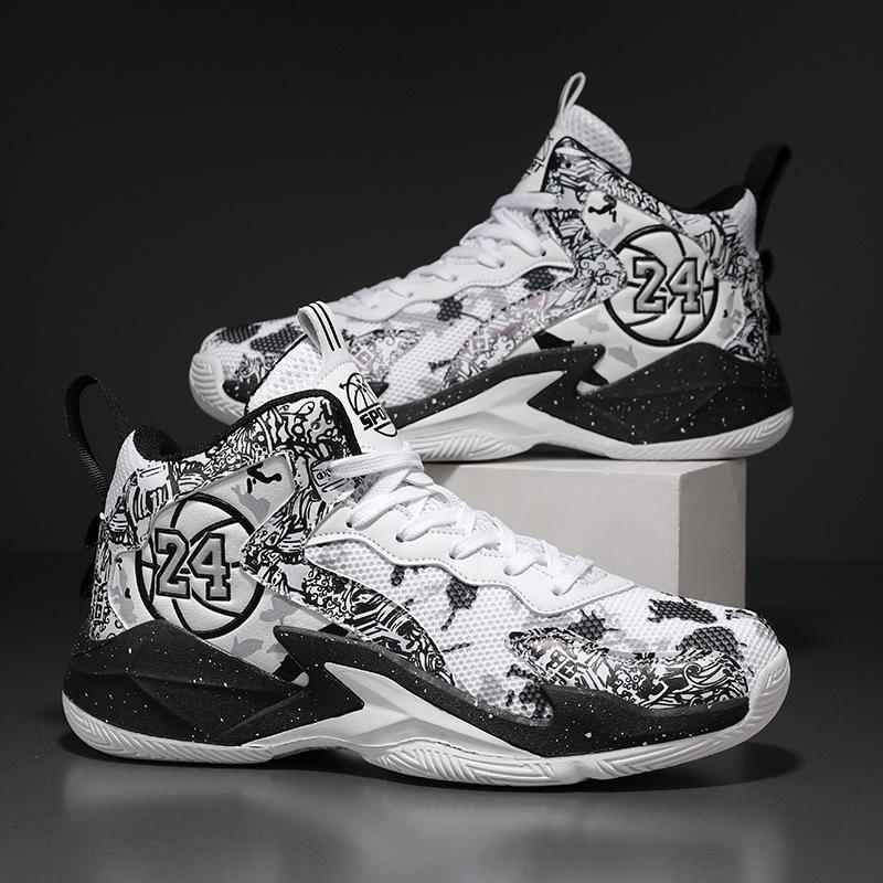 

Мужские баскетбольные кроссовки Fly-Woven Mesh, дышащие и нескользящие, идеально подходят для тренировок и соревнований юниоров. 40 белый/чёрный