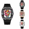 Men's Waterproof Luminous Running Alarm Clock Watch