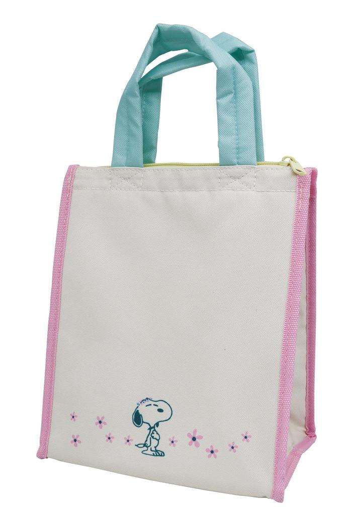 Onishi Ken PEANUTS Lunch Bag, FLOWER GARDEN Square M, SLL-2500