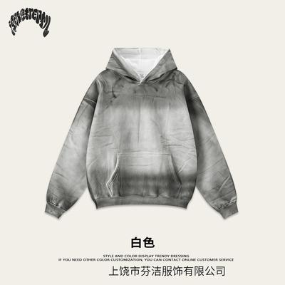 2025 Foreign Trade 3D Printed Hooded Sweater Trendy Brand High Street Coat Hoodie Men's and Women's Coat Top Pants