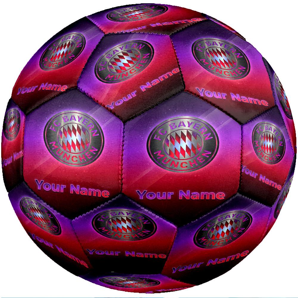 Bayern Munich Fashion Size 5 Football Wearproof Non‑Slip Soccer Ball For Sports Training Entertainment Use