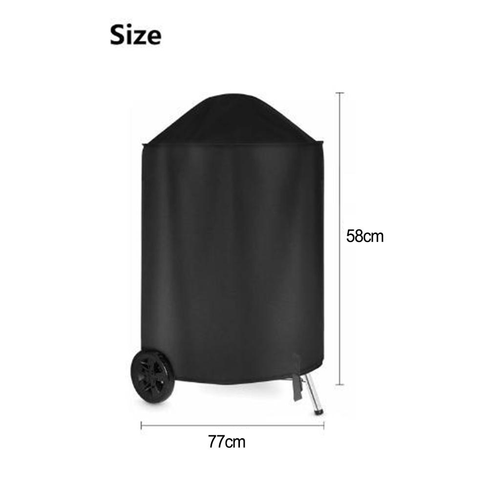 Housse de Gril Imperméable Robuste Pour Grils Weber Housse d'Extérieur pour Barbecue 210D Imperméable Résistante aux Intempéries Anti-UV Housse de Barbecue