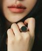 Smgt Signet Series Flat Ring #3 [Black]