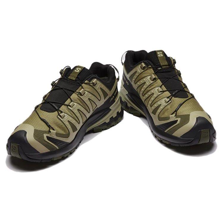 SALOMON XA Pro 3D V9 GORE-TEX Waterproof Hiking Shoes Men Hiking Shoes Dry-Grass-Green 472773