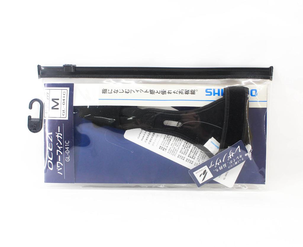 SHIMANO GL-041C Chránič prstu ukazováčku Velikost M Černý 858948