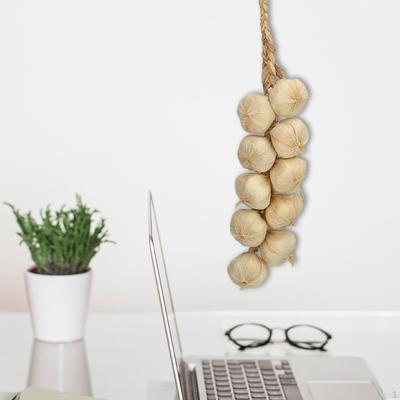 Artificial Garlic String Foam Vegetable Decorative Fake Hanging Ornament
