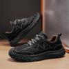 Men's Outdoor Casual Leather Shoes Retro Style Male Sneakers Adult Non-Slip Casual Desert Hiking Footwear Treking Shoes Trainers