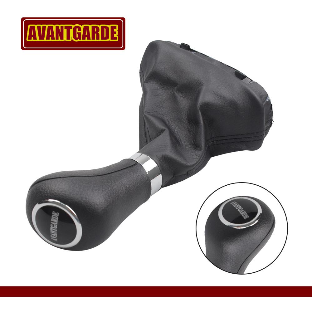New Car Accsesories AT Gear Shift Knob With PU Leather Boot For Mercedes Benz C Class W203 W209 Leather Shifter Handball