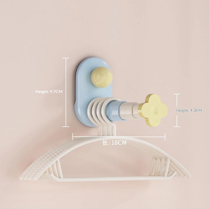 Retractable Adjustable Hanger Storage Container 1Pcs Practical Organizer for Home Housewarming Gift Daily Use