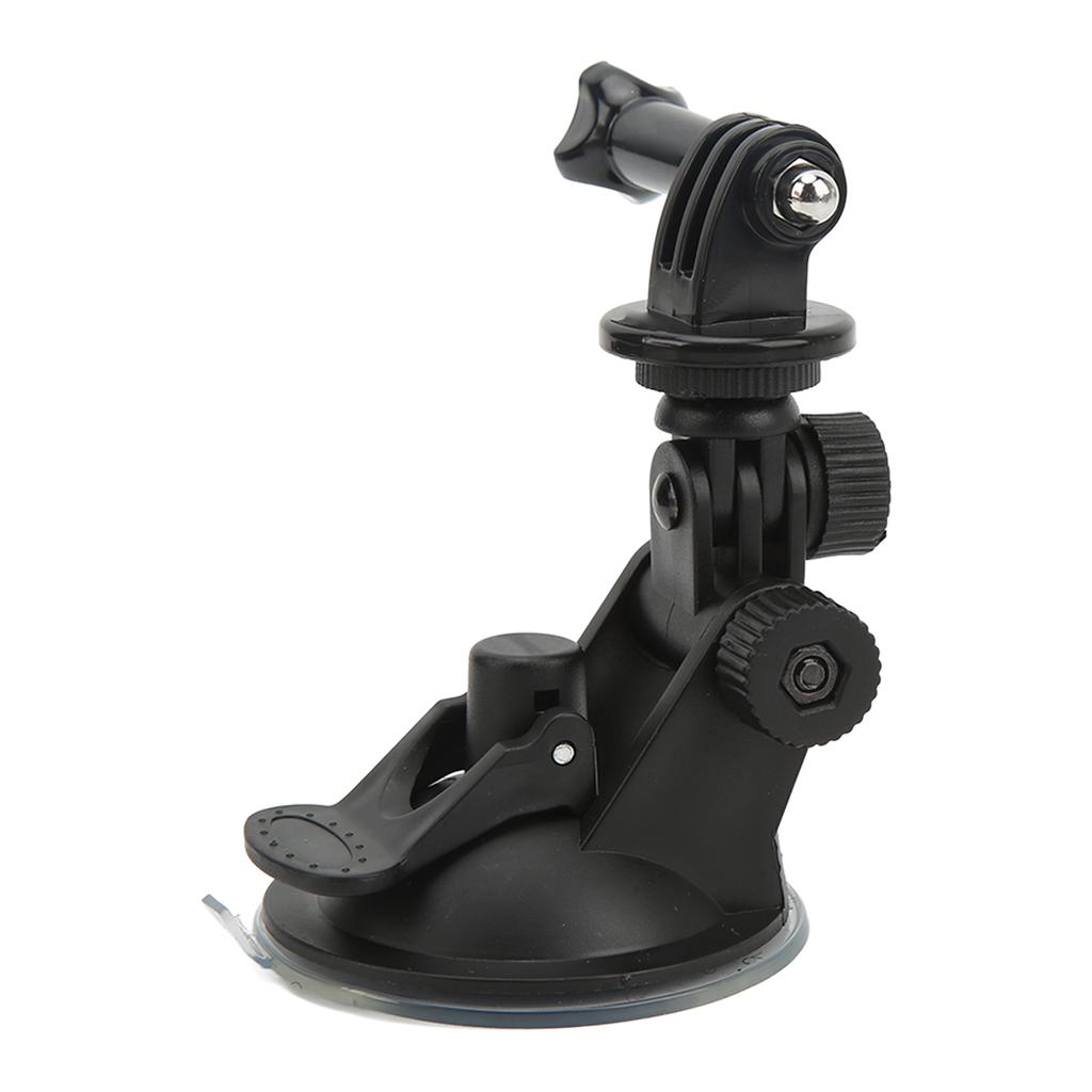 Sugekoppfeste Svart Stabilt 14in Skruegrensesnitt Sportskameraholder for Actionkamera