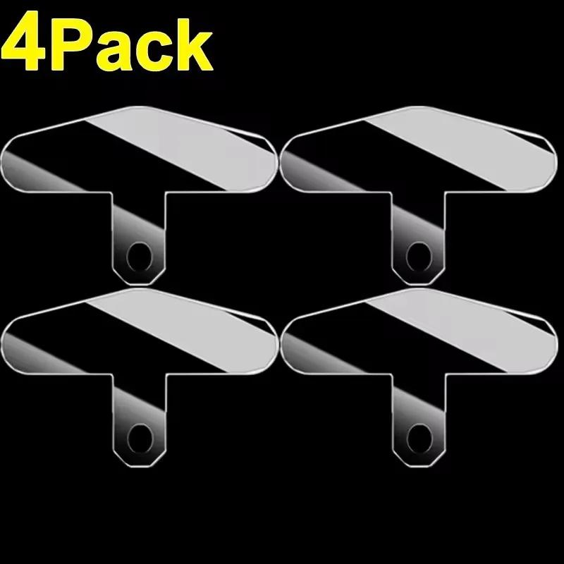 Transparent Soft TPU Phone Lanyard Gasket Detachable Anti-lost Phone Hanging Cord Strap Patch Tether Pad for IPhone Samsung