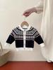 Infant & Toddler Retro Knitted Cotton Cardigan - Spring/Autumn Fashion for Boys & Girls