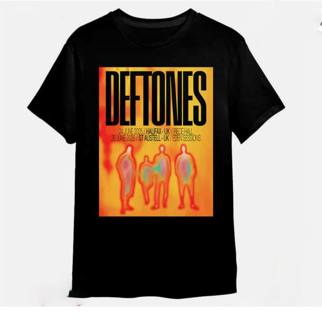 Deftones Uk Shows For Summer 2025 Tour Dates T-Shirt, Gift For Fans