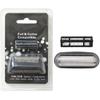 Foil & Cutter Series 5 51S Replacement Head for B-raun Series 5 590cc 8595 8985 8975 8991 (Silver, New Packaing)