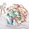 1pc Outdoor Umbrella with Cute Anime Character Print - Automatic Opening/Closing, Portable Tri-Fold Design, 8-Rib Iron Frame - Perfect Gift for F