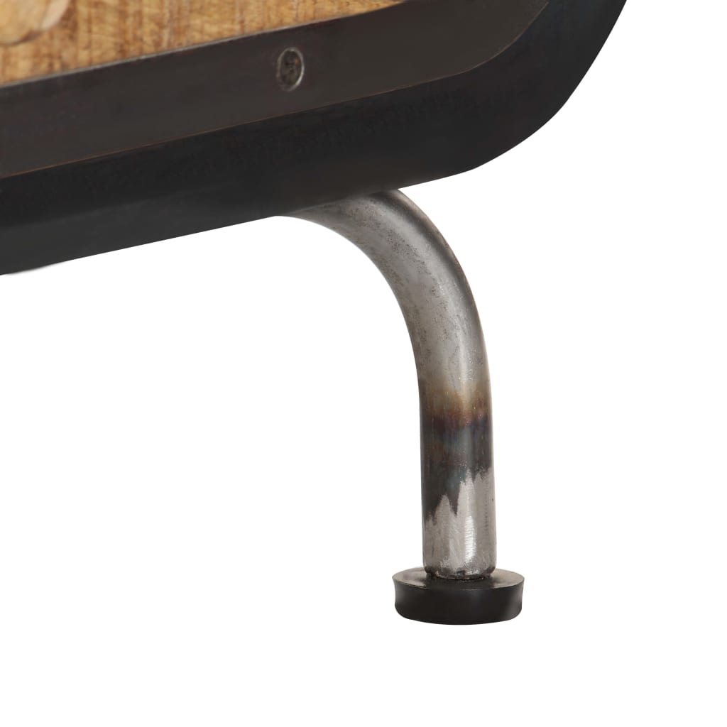Coffee Table 100 X 50 X 35 Cm Solid Mango Wood