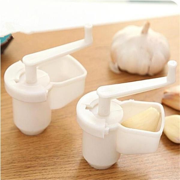 New Mini Practical Ginger Garlic Presses Manual Mashed Machine Kitchen Easy Using Blenders Peeler